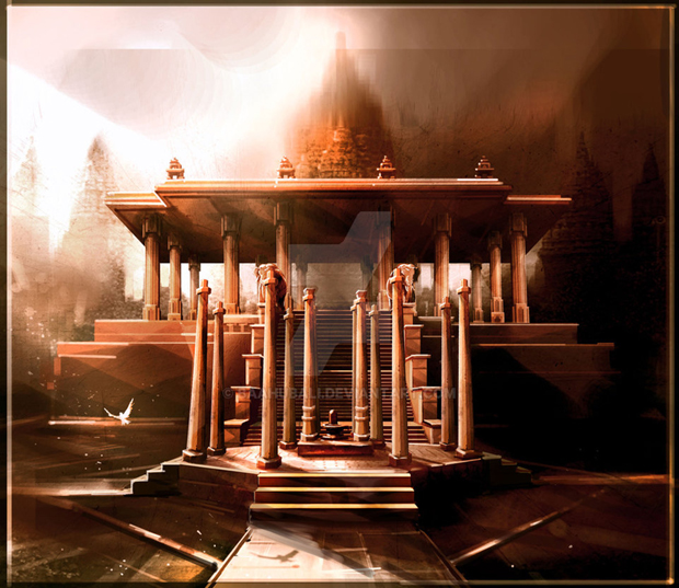 Extraordinary Sets For Baahubali movie Photos